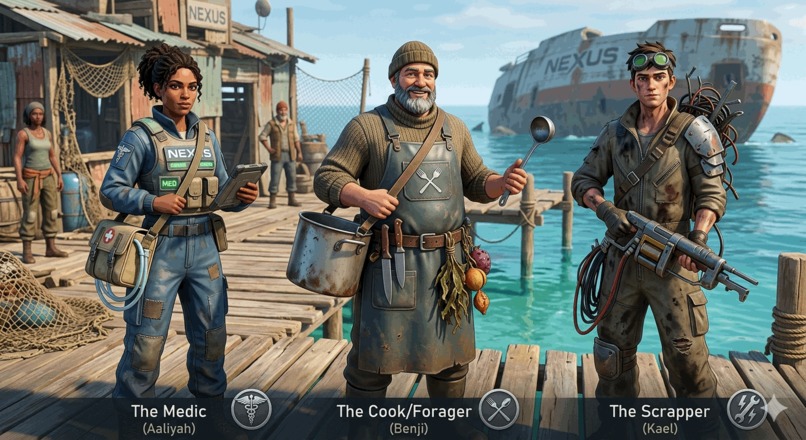 THE NEXUS: Survive The Sea! – screenshot 4