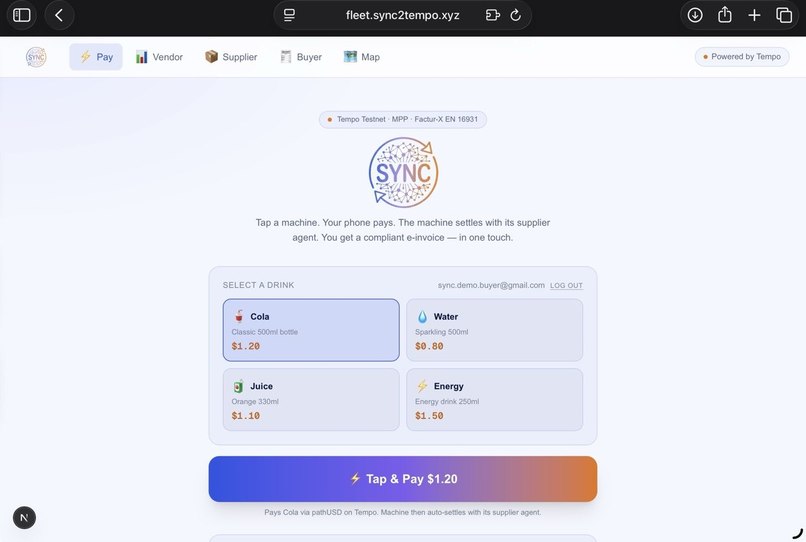 SYNC – screenshot 1