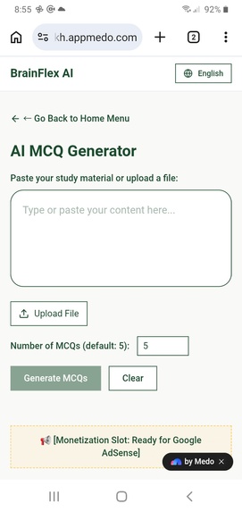 BrainFlex AI  – screenshot 2