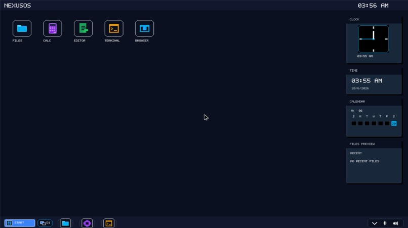 NexusOS – screenshot 2