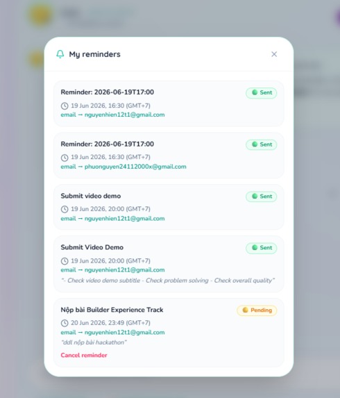Hackathon Companion App – screenshot 6