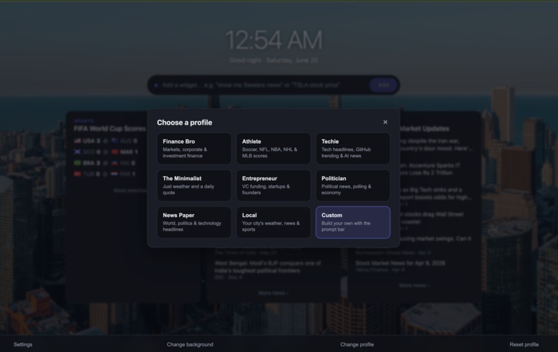 TailorTab – screenshot 2