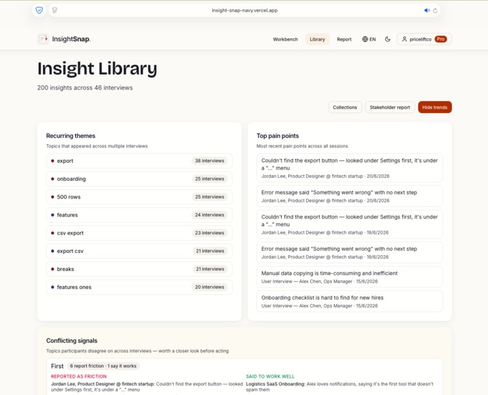 InsightSnap – screenshot 9