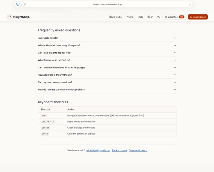 InsightSnap – screenshot 5