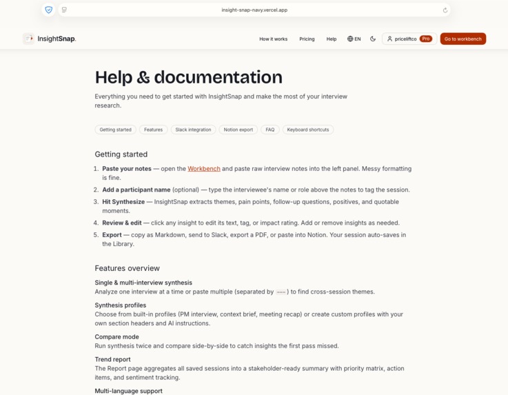 InsightSnap – screenshot 4