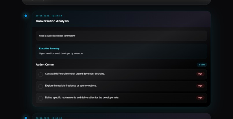 SignalDesk AI – screenshot 3