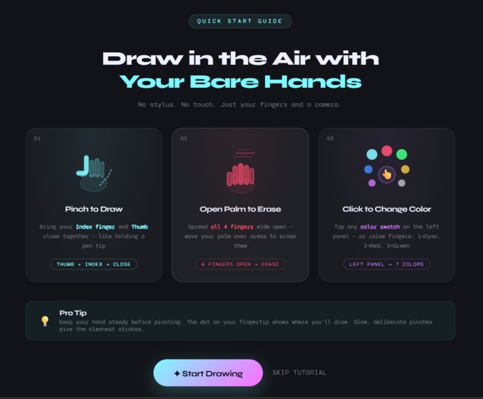 Air Canvas – screenshot 1