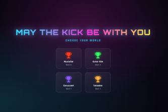 May The Kick Be With You
