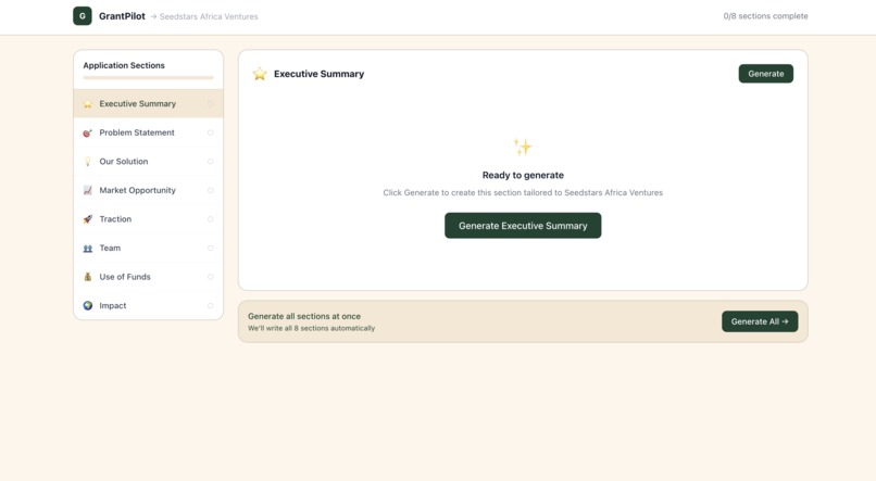 GrantPilot – screenshot 5
