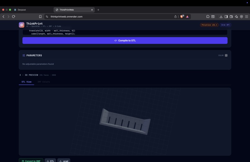 ThinkPrintWeb – screenshot 4
