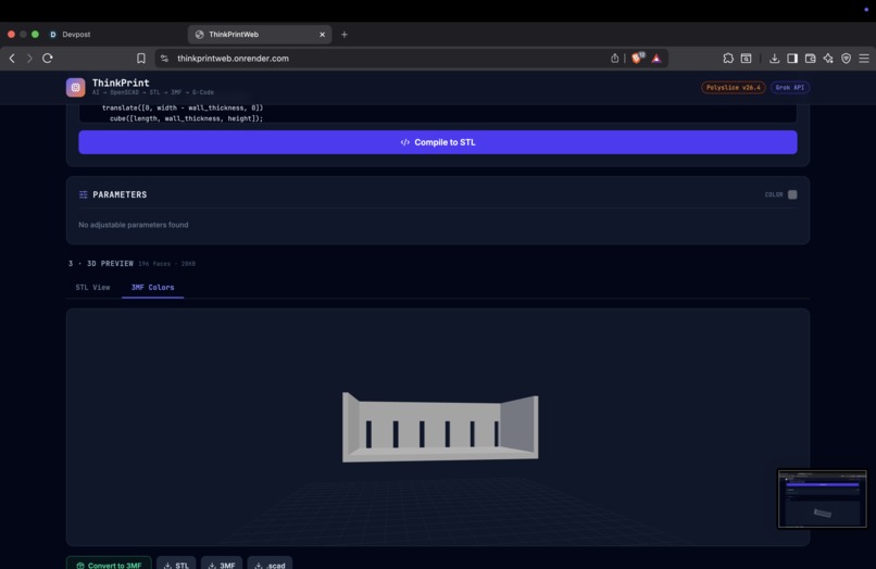 ThinkPrintWeb – screenshot 5
