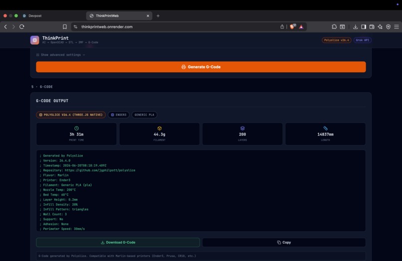 ThinkPrintWeb – screenshot 7