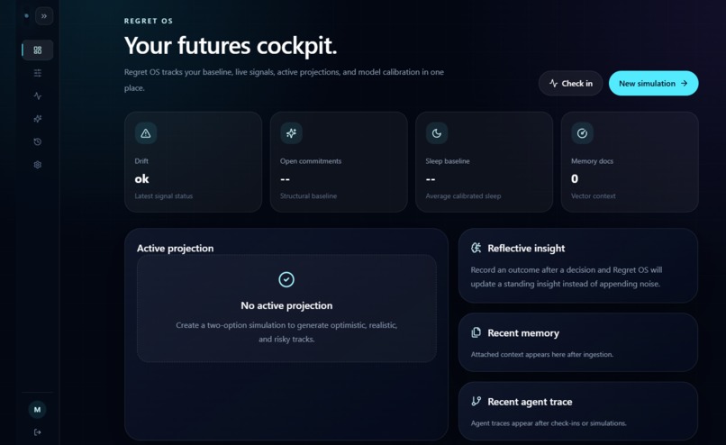 RegretOS – screenshot 5