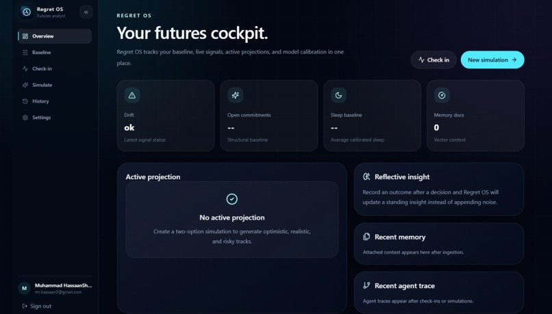RegretOS – screenshot 10