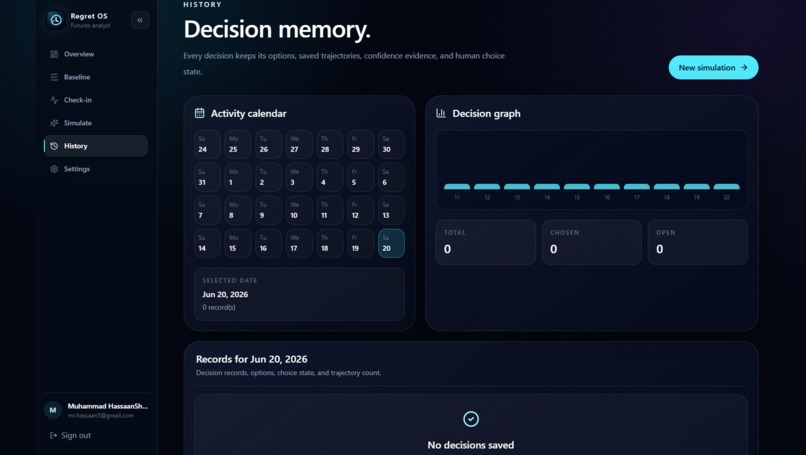 RegretOS – screenshot 6