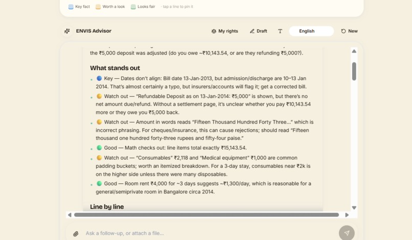 Envis - Crisis To Action Translator – screenshot 3