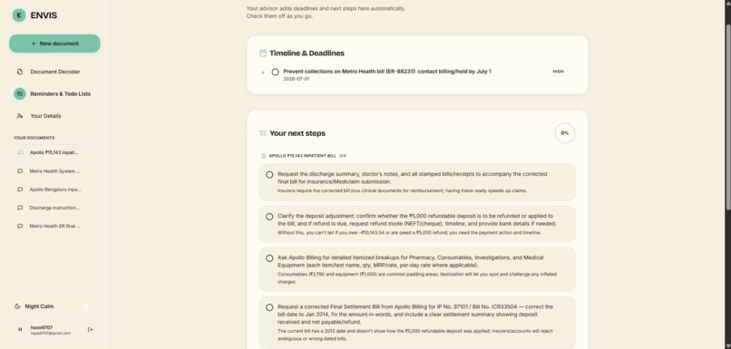 Envis - Crisis To Action Translator – screenshot 4