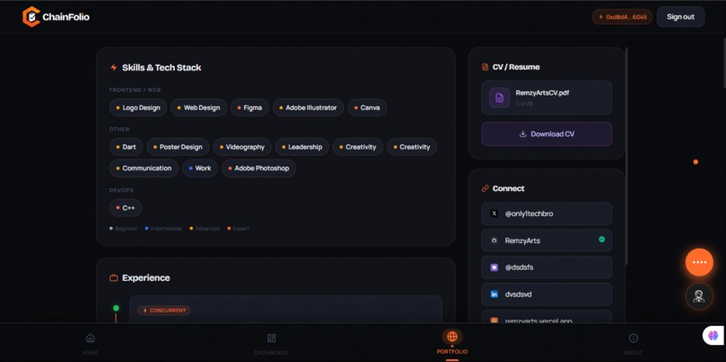 ChainFolio – screenshot 4