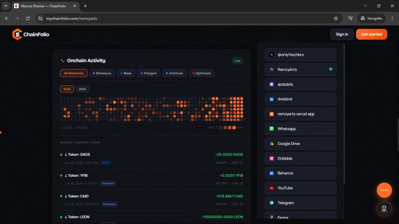 ChainFolio – screenshot 6