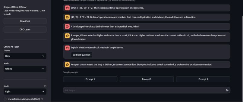 Arapai - Offline AI Education Tutor – screenshot 3