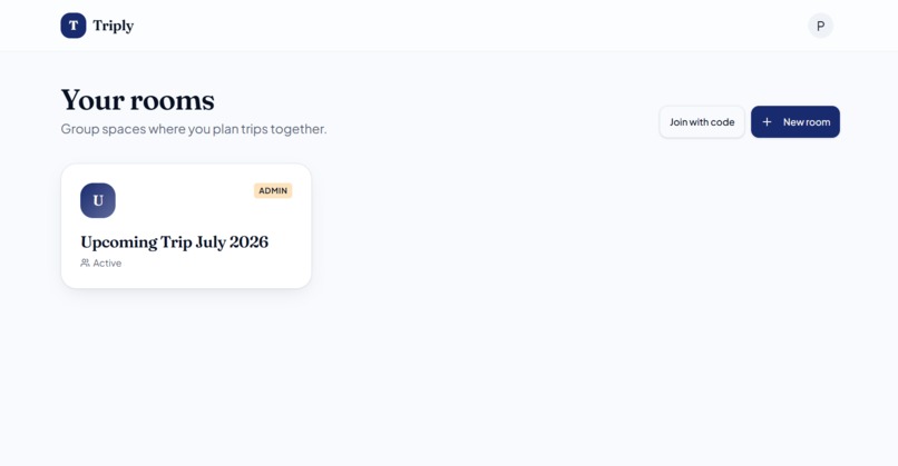 Triply - Plan Group Trips Together – screenshot 1