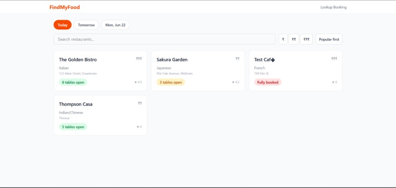 FindMyFood – screenshot 3