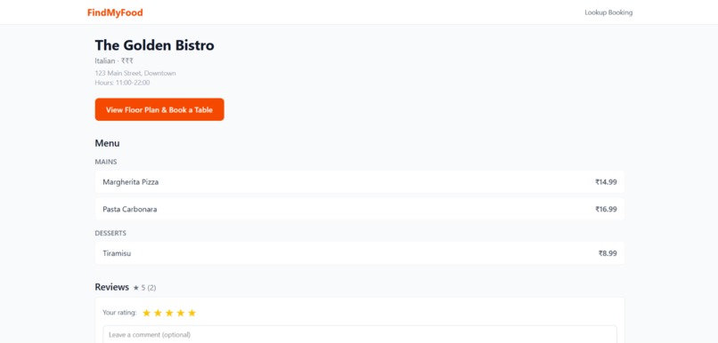 FindMyFood – screenshot 4