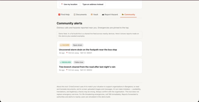 CrisisConnect – screenshot 3