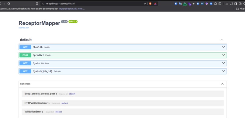 Receptor-Mapper – screenshot 1