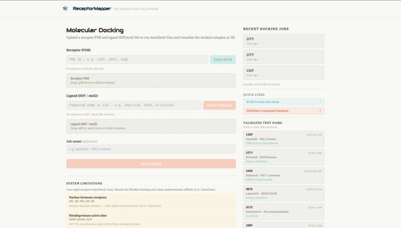 Receptor-Mapper – screenshot 2