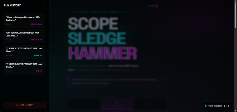 SCOPE SLEDGE HAMMER – screenshot 5