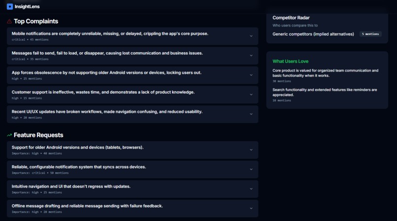 InsightLens – screenshot 5