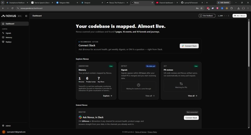 TremorID – screenshot 1