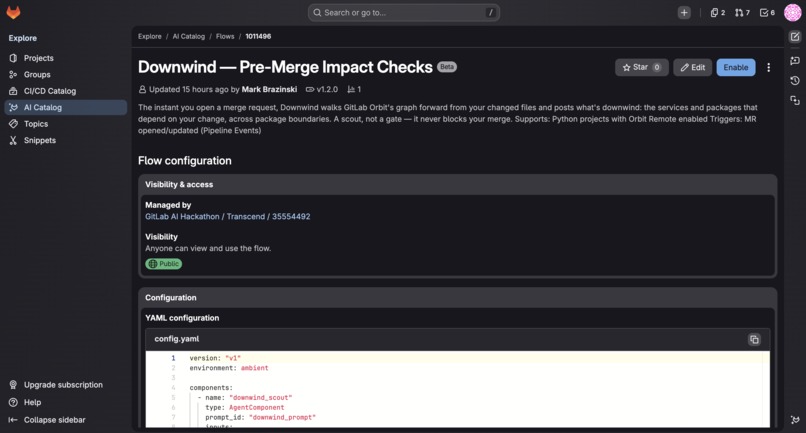 Downwind - Pre-Merge Impact Checks – screenshot 4