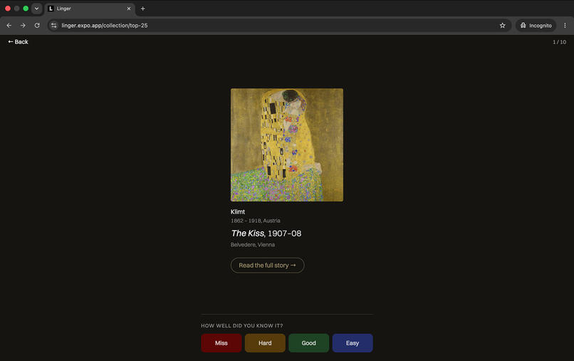 Linger: Art and Stories – screenshot 5