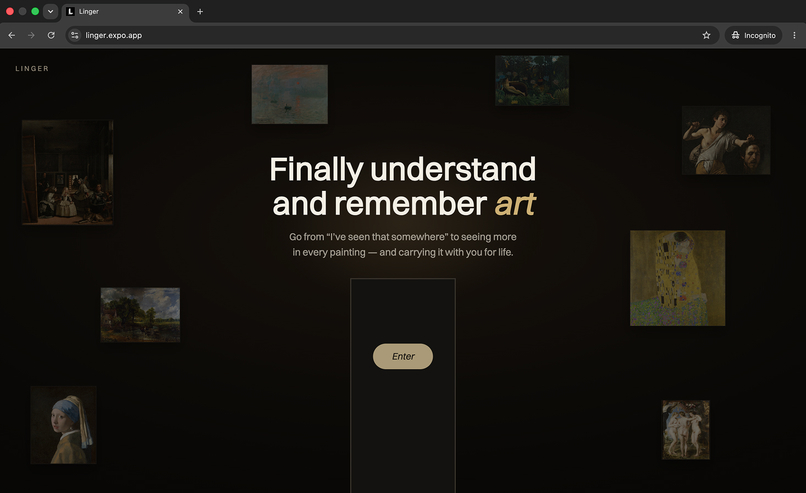 Linger: Art and Stories – screenshot 1
