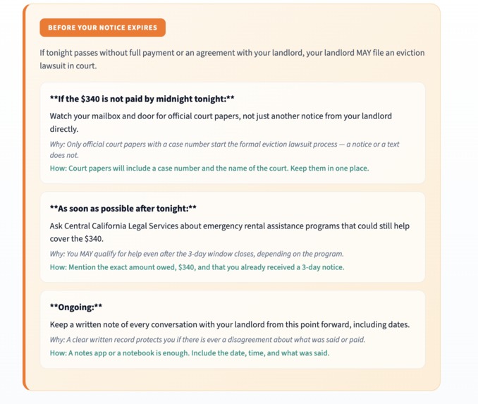 EvictAware - California Tenant Rights Navigator – screenshot 4