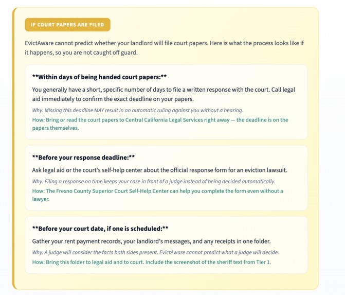 EvictAware - California Tenant Rights Navigator – screenshot 5