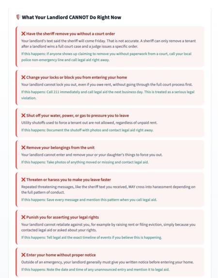 EvictAware - California Tenant Rights Navigator – screenshot 6