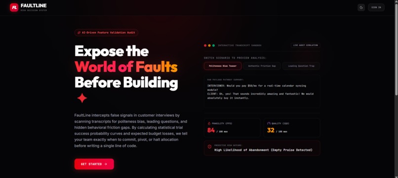 FaultLine – screenshot 1