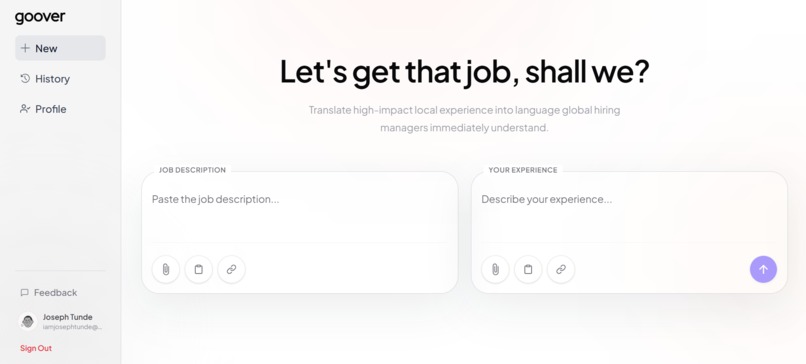 Goover – screenshot 3