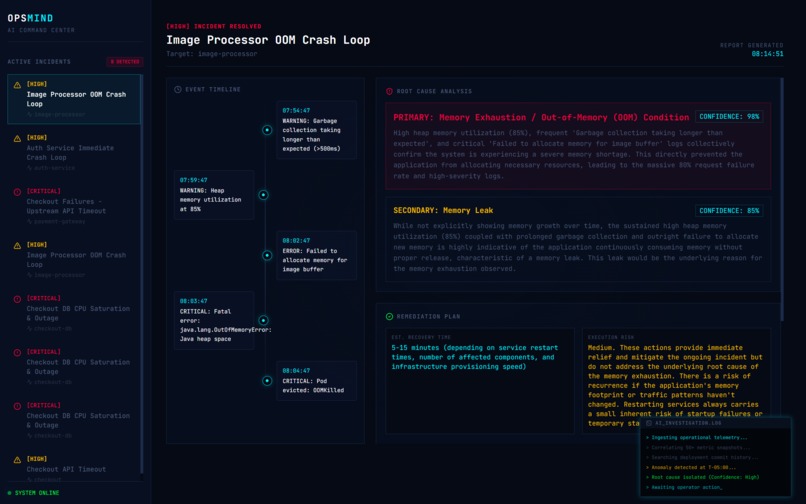 OPSMind – screenshot 1