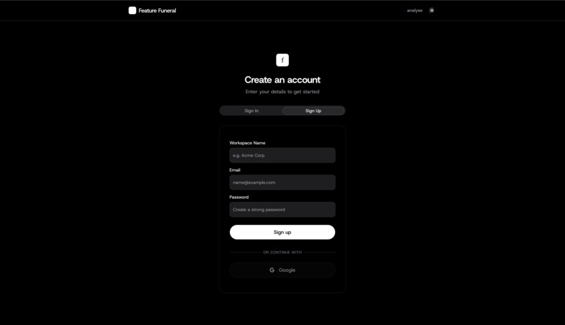 Feature Funeral – screenshot 3