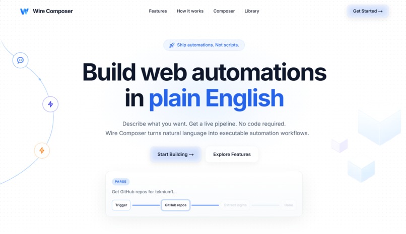 Wire Composer – screenshot 1