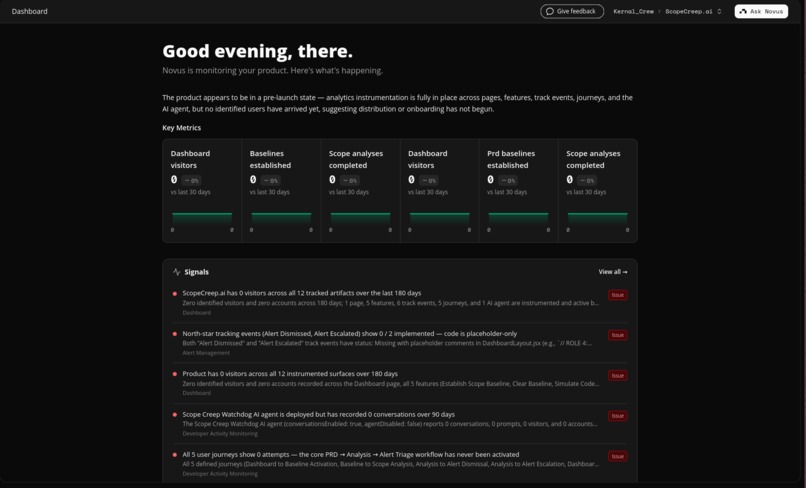 ScopeCreep.ai – screenshot 2