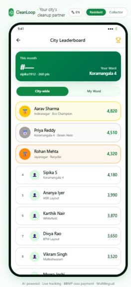 CleanLoop — Your city's cleanup partner – screenshot 5