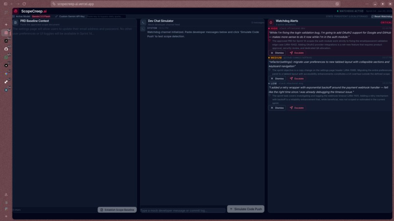 ScopeCreep.ai – screenshot 3