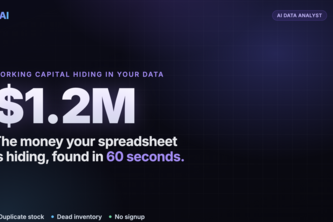 DAI : AI Data Analyst That Finds Hidden Cash in Your Data