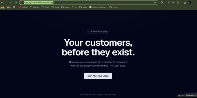 GhostCustomer – screenshot 1