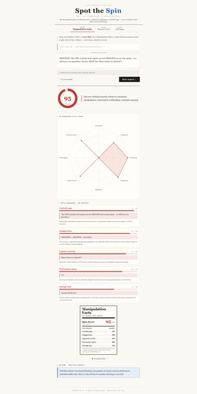 Spot the Spin — read the facts, not the framing – screenshot 2